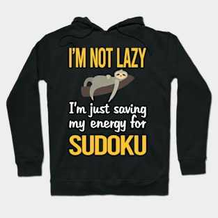 Saving Energy For Sudoku Hoodie